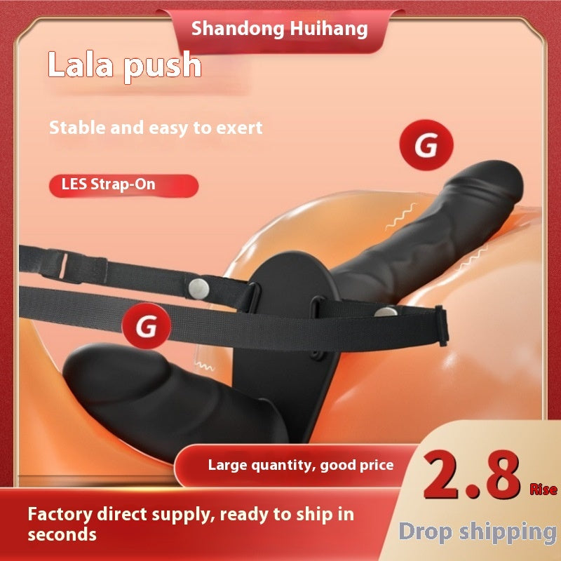 Wearing Dildo Fake Dual Vibration Remote Control Model - Colbrayci