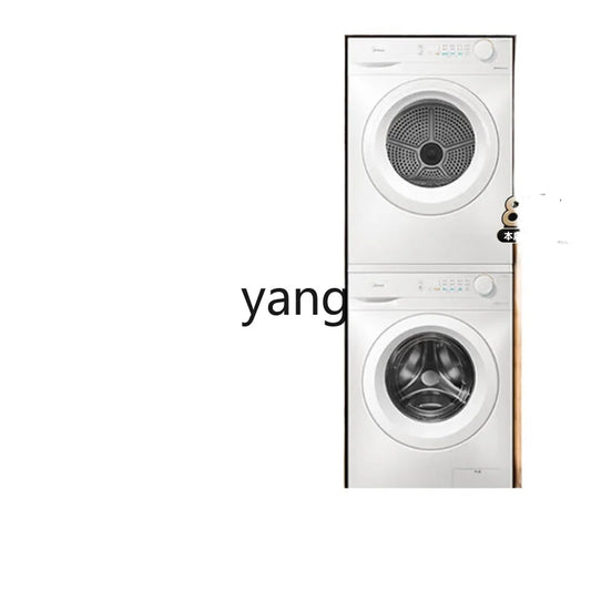 Yjq washing and drying set machine laundry cabinet drum washing machine dryer set